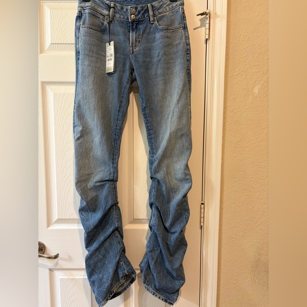 G-Star Women’s Boot Cut Jeans in Light Blue Wash